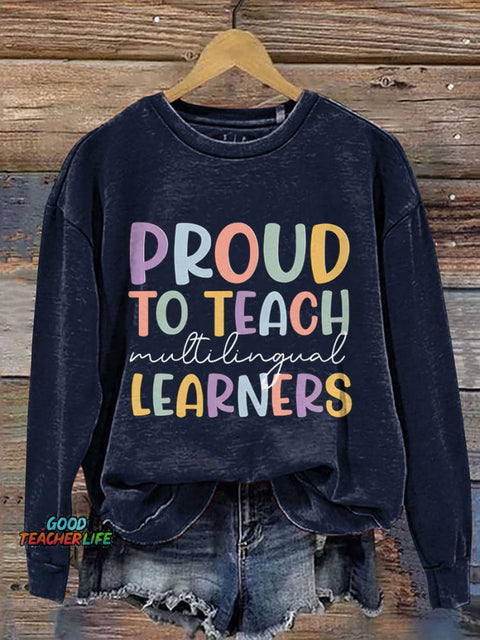 I Run On Caffeine And Hugs Casual Print Sweatshirt