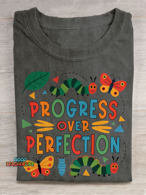 Special Education Teacher Neurodiversity Mental Health Casual Print T-shirt