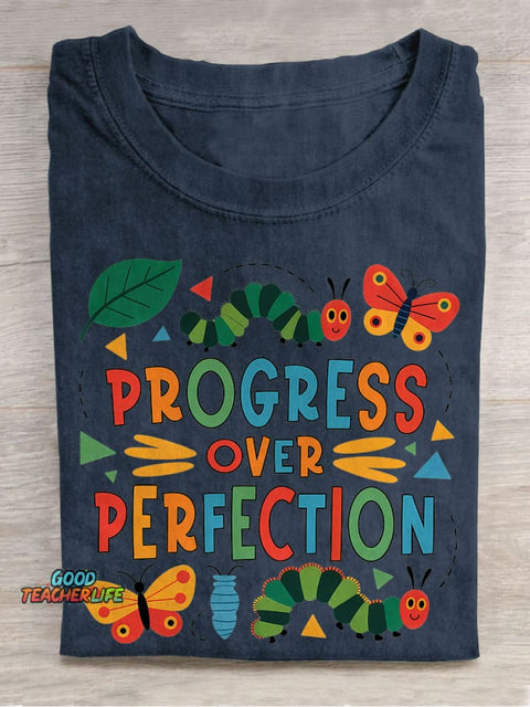 Special Education Teacher Neurodiversity Mental Health Casual Print T-shirt