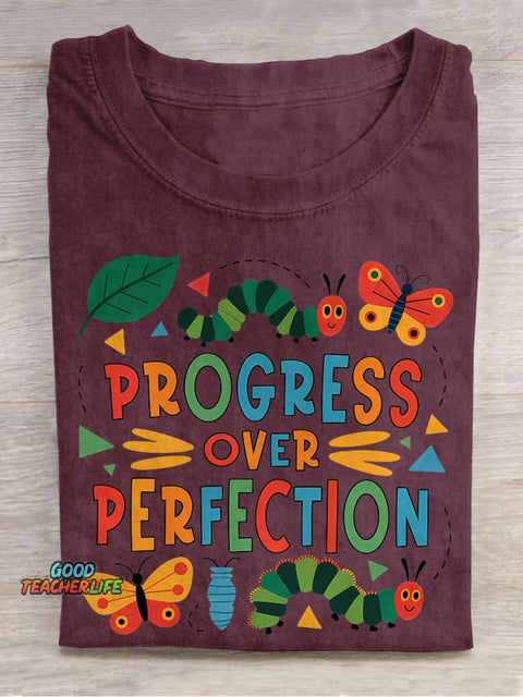 Special Education Teacher Neurodiversity Mental Health Casual Print T-shirt
