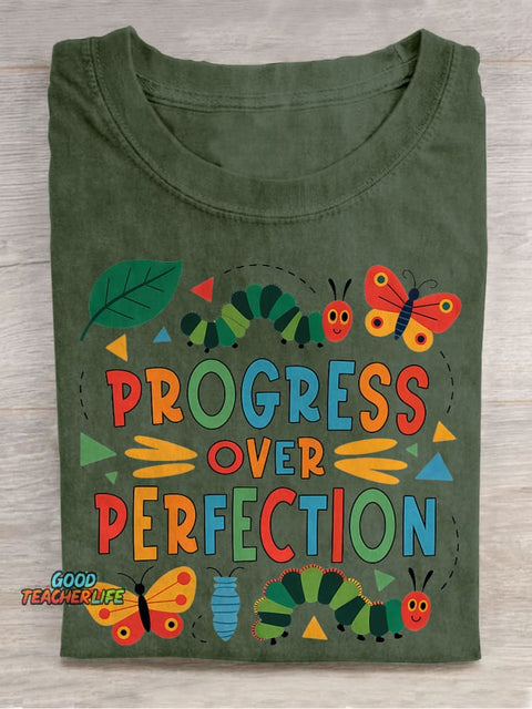 Special Education Teacher Neurodiversity Mental Health Casual Print T-shirt