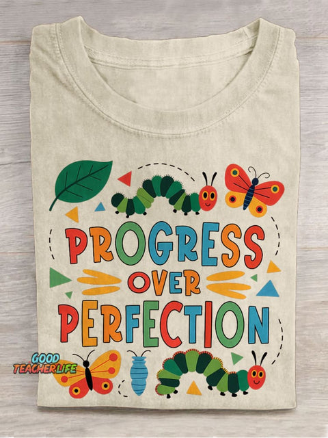 Special Education Teacher Neurodiversity Mental Health Casual Print T-shirt