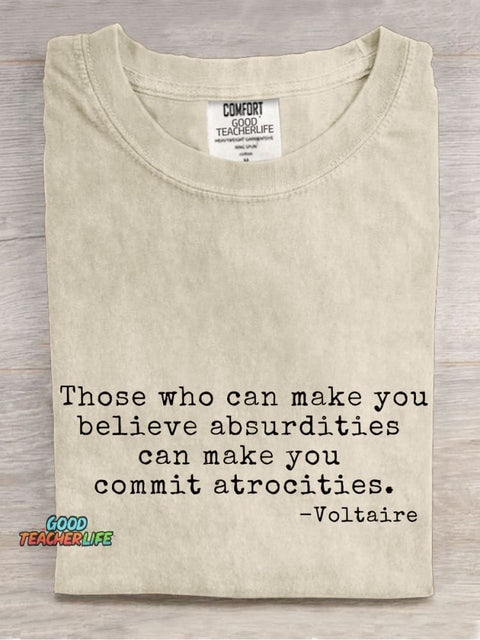 Political Protest Government Protest Casual Print T-shirt