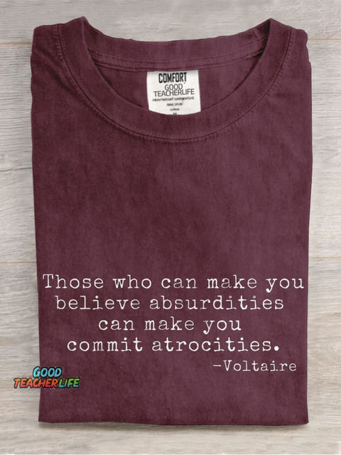 Political Protest Government Protest Casual Print T-shirt