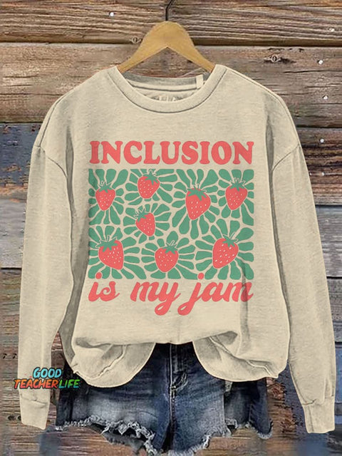 Special Education Teacher Neurodiversity Print Casual Sweatshirt