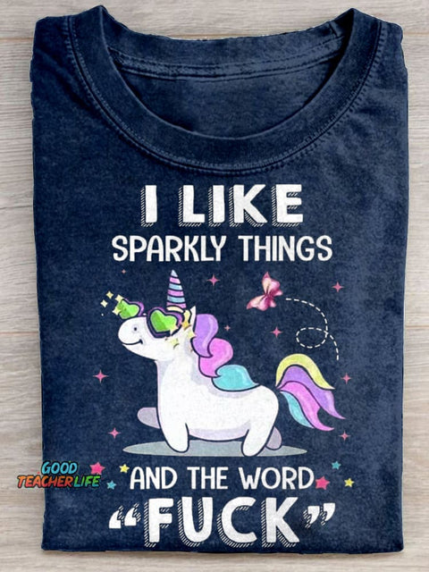 I Like Sparkly Things T-shirt