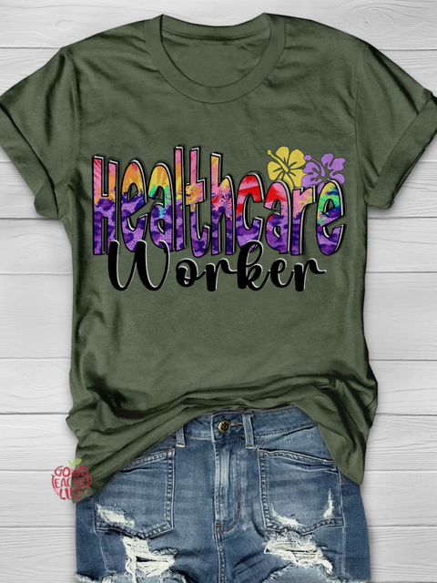 Healthcare Worker Graphic T-shirts