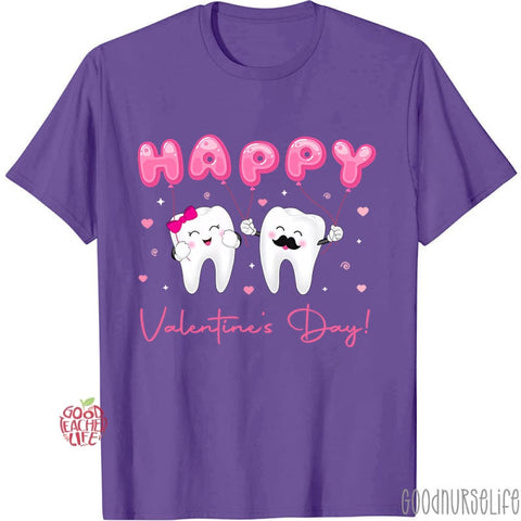 Happy Valentine's Day Dental Nurse T-Shirt