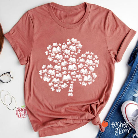 Shamrock Books Teacher T-Shirt