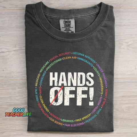 Hands Off Protest T-shirt