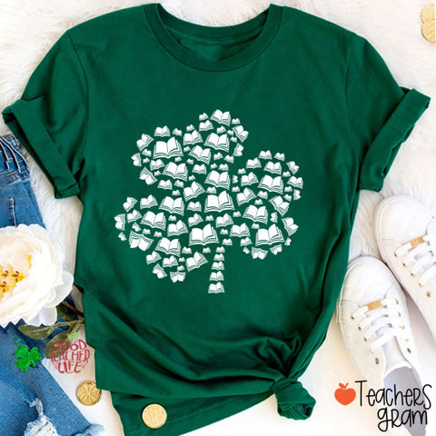 Shamrock Books Teacher T-Shirt