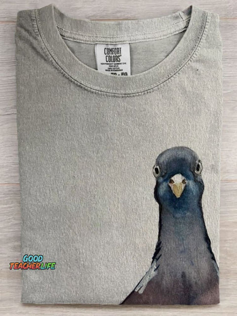 Judging U Silently Art Print Casaul Short Sleeve T-shirt