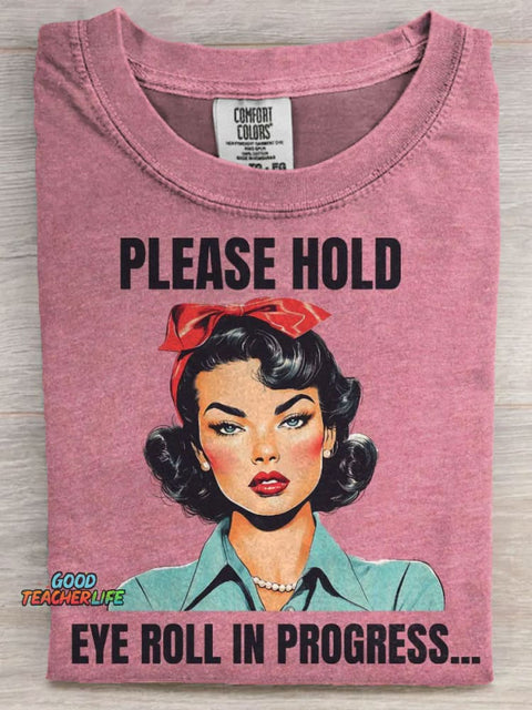 Retro Sarcastic Art Print Casaul Short Sleeve T-shirt