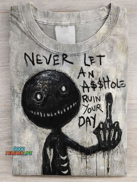 Remember That Art Print Casaul Short Sleeve T-shirt