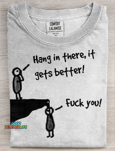 Funny Meme Art Print Casaul Short Sleeve T-shirt