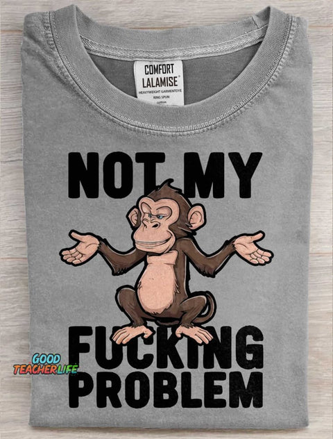 Note My Problem Art Print Casaul Short Sleeve T-shirt