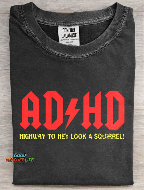 Funny Letter Art Print Casaul Short Sleeve  T-shirt