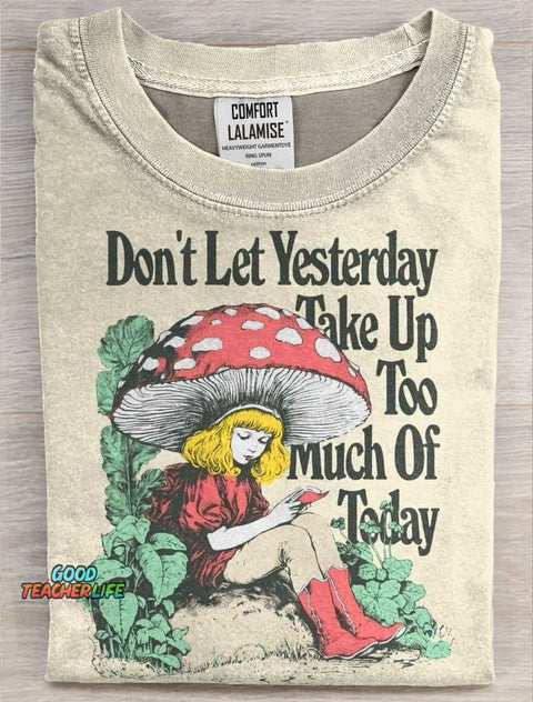 Inspire Saying Art Print Casual Short Sleeve T-shirt