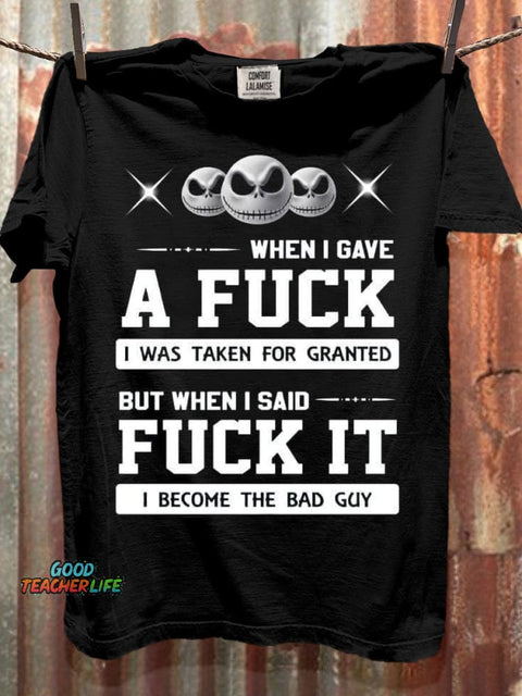 Funny Fuck Art Print Casual Short Sleeve T-shirt