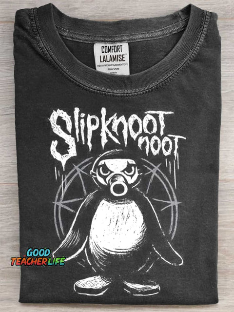 Slipk Noot Art Print Casual Short Sleeve T-shirt