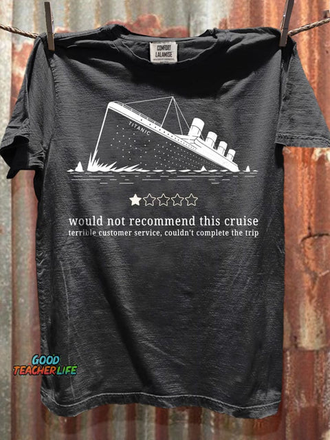 Sarcastic Historical Art Print Casaul Short Sleeve T-shirt