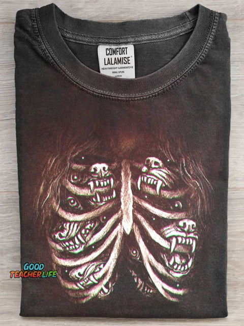 inspire Anxiety Attack Art Print Casaul Short Sleeve T-shirt