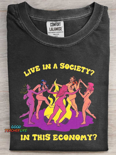 Funny Quote Casaul Art Print Short Sleeve T-shirt