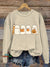 Halloween Cute Spooky Vintage Print Casual Sweatshirt
