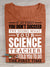 Try Doing What Your Science Teacher Casual Print T-Shirt