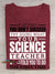Try Doing What Your Science Teacher Casual Print T-Shirt