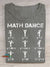 Math Dance Casual Print T-Shirt