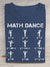 Math Dance Casual Print T-Shirt