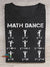 Math Dance Casual Print T-Shirt