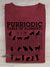 Periodic Table Cat Casual Print T-Shirt