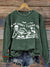 Halloween Teacher Vintage Print Casual Sweatshirt