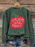 Teacher Are Magic Vintage Print Casual Sweatshirt