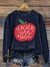 Teacher Are Magic Vintage Print Casual Sweatshirt