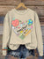 Teacher Cute Vintage Print Casual Sweatshirt
