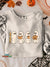 Cute Halloween Teacher Vintage Print Casual Sweatshirt
