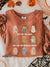 Math Teacher Halloween Vintage Print Casual Sweatshirt