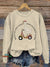 Silly Goose Vintage Print Casual Sweatshirt