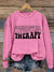 Occupational Therapy Vintage Print Casual Sweatshirt