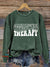 Occupational Therapy Vintage Print Casual Sweatshirt