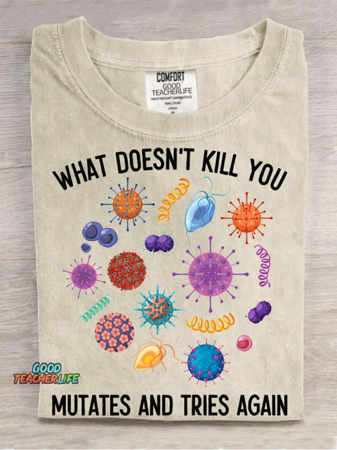 Cell Casual Print T-Shirt