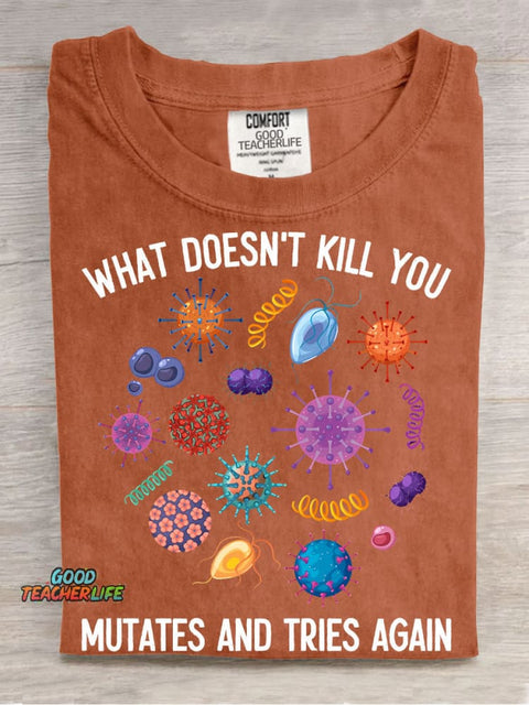 Cell Casual Print T-Shirt