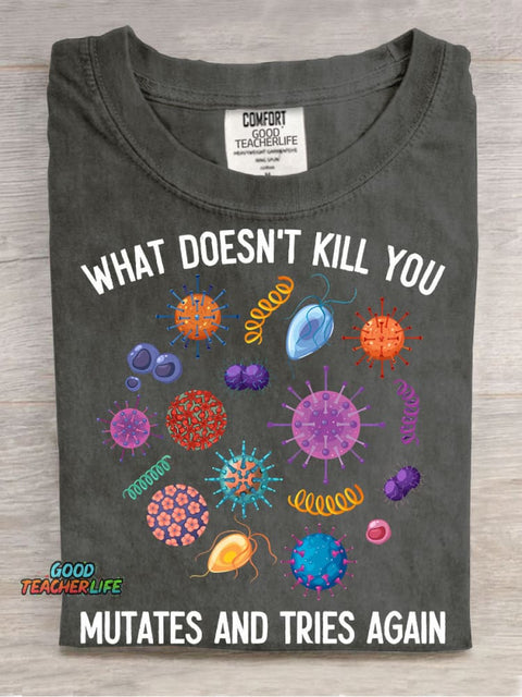 Cell Casual Print T-Shirt