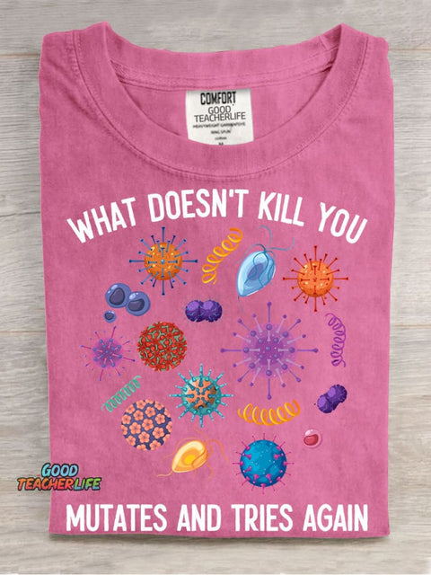 Cell Casual Print T-Shirt