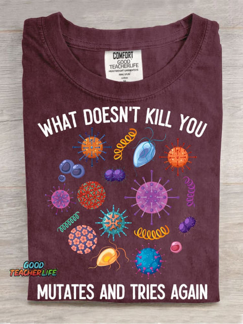Cell Casual Print T-Shirt
