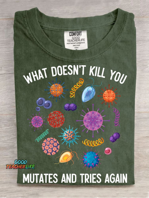 Cell Casual Print T-Shirt
