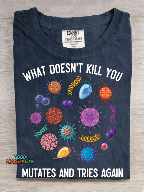 Cell Casual Print T-Shirt